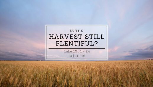 Is the Harvest Still Plentiful?