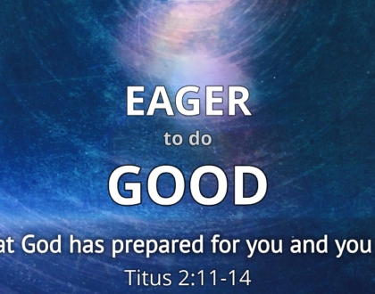 Eager to Do Good